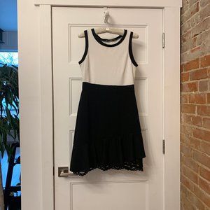 Avon Signature Collection Woman’s Sexy & Flowy Summer Dress - Black & White